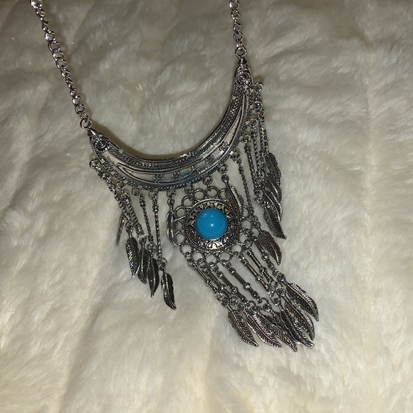 Dream catcher feather choker necklace - Picture 11 of 12